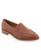 color Dark Tan Faux Leather 1