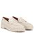 color Cream White Faux Leather 1