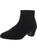 color black/knitting/eco faux suede 1