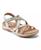 color Natural/Gold Multi Leather 6