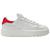 color White/Red 0