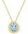 color Aquamarine/Gold 16