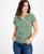 color Floral Green 0