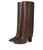 color Dark Brown Leather 1