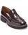 color Dark Chocolate Croc Print Leather 1