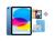 color ipad blue/case blue 0