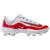 color Pure Platinum/White/University Red 0
