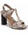 color Beige Snake Print Faux Leather 3