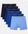 color 1 Periwinkle/ 2 Mazarine Blue/ 1 Dark Night/ 2 Evening Blue 2