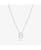 color Silver initial - letter b 4