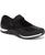 color Black Knit Fabric/Faux Leather 0