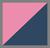 color Fuschia Navy Flower 2