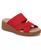 color Fire Red Stretch Linen 3