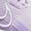color Barely Grape/ White/ Lilac 0