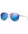 color ROSE GOLD/BLUE MIRROR 0