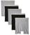 color 5 Pack - Black/Gray Assorted 0