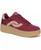 color Berry Red Microsuede 3