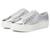 color Silver Metallic Leather 2