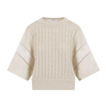 Max Mara | Max Mara Knit Short-Sleeve Top
