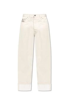 Bottega Veneta | Bottega Veneta Turned Up Hem Wide-Leg Jeans