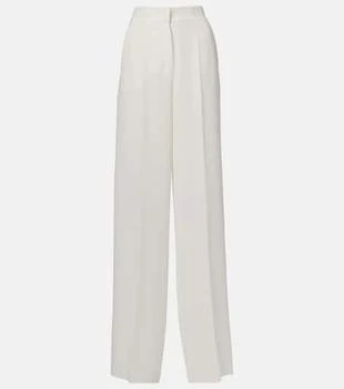 Max Mara | Abetone high-rise cady wide-leg pants