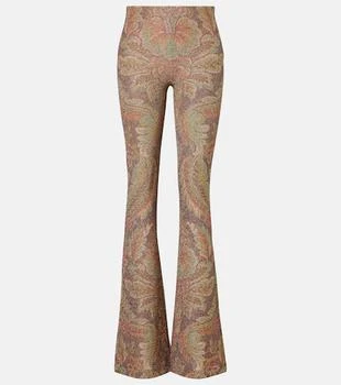 ETRO | Printed jersey flared pants