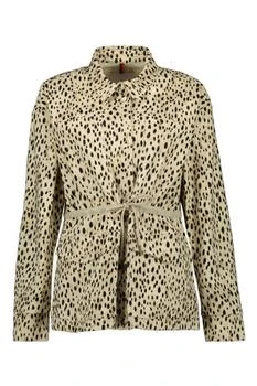 Moncler | Moncler Drawstring Waist Saulon Twill Field Jacket