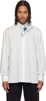 Dries Van Noten | Off-White Loose Cotton Shirt