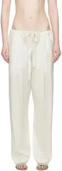 Khaite | Off-White Trenton Trousers