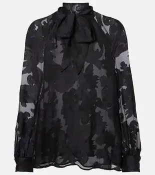 ETRO | Paisley tie-neck blouse