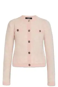Versace | Versace Pattern-Jacquard Knitted Cardigan