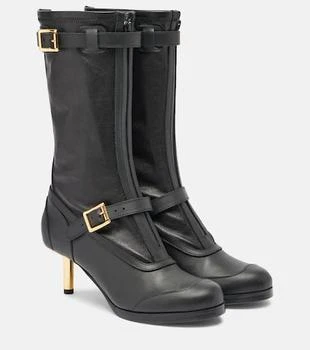 Sacai | Aviator leather boots