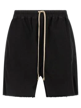 Rick Owens | Rick Owens DRKSHDW Drawstring Frayed Hem Shorts