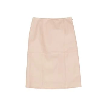 Jil Sander | Jil Sander Midi Leather Skirt