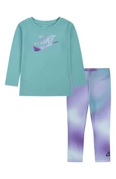 Kids
 Long Sleeve Graphic T-Shirt 
Leggings Set