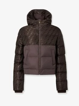 Fendi | Down Jacket with FF Jacquard insert