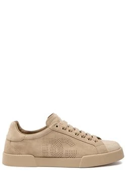 Dolce & Gabbana | Logo suede sneakers