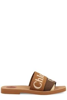 Chloé | Chloé Woody Logo Detailed Sandals