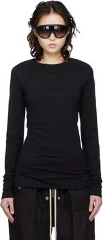 Rick Owens | Moncler + Rick Owens Black Girder LS T-shirt