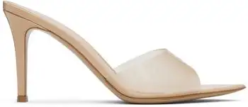 Gianvito Rossi | Beige Elle 85 Heeled Sandals