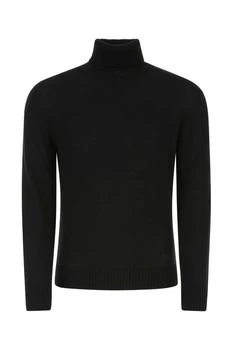 Jil Sander | Jil Sander Roll-Neck Long-Sleeved Knitted Sweater