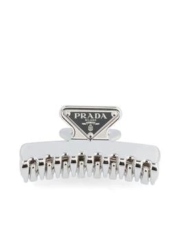 Prada | Prada Logo Plaque Hair Clip