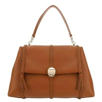 Chloé | Grained Bull Leather Large Penelope Shoulder Bag