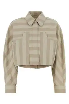 Fendi | Fendi Striped Cropped Jacket