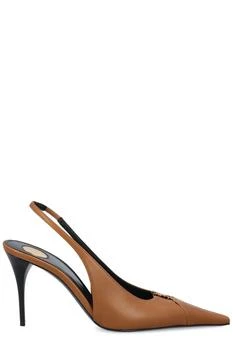 Yves Saint Laurent | Saint Laurent Babylone Breteuil Slingback Pumps