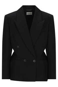 Givenchy | Givenchy Double-Breasted Slashed Jacket