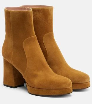 Valentino | Fawcette 90 suede platform ankle boots