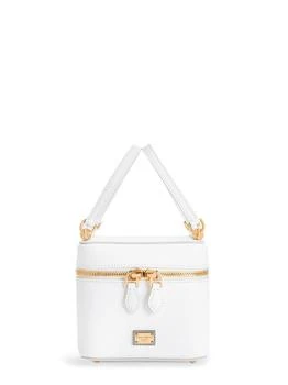 Dolce
Gabbana | Dolce
Gabbana Logo Plaque Zipped Handbag