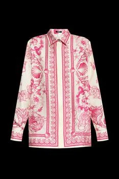 Versace | Versace Barocco Printed Long-Sleeved Shirt