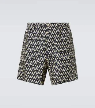 Valentino | Toute La V linen Bermuda shorts